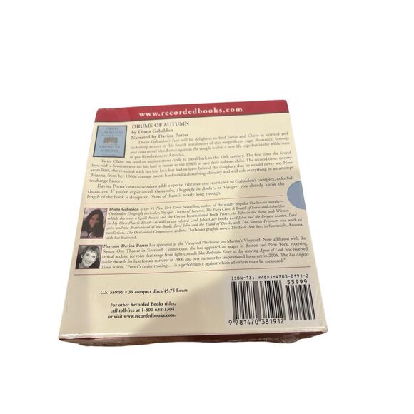 Drums of Autumn 39 Disc Set New - Picture 2 of 3